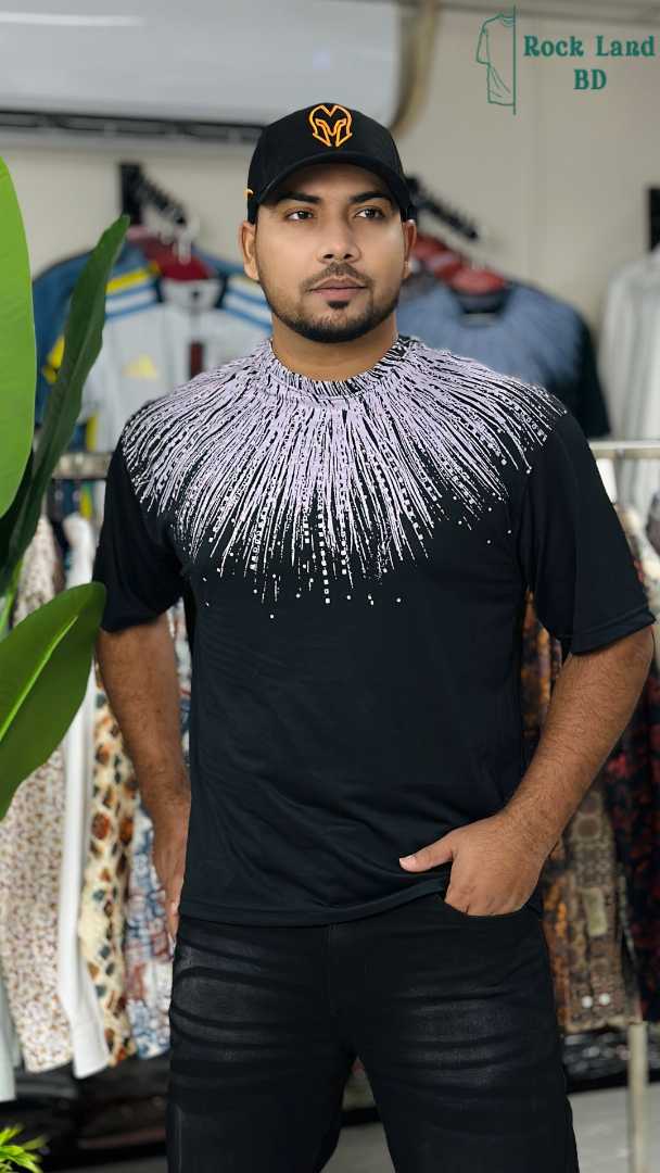 Drop-shoulder,half-sleeve,T-shirt,DST01