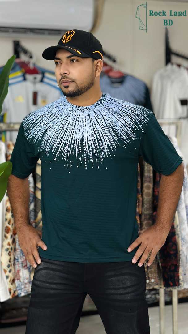 Drop-shoulder,half-sleeve,T-shirt,DST03