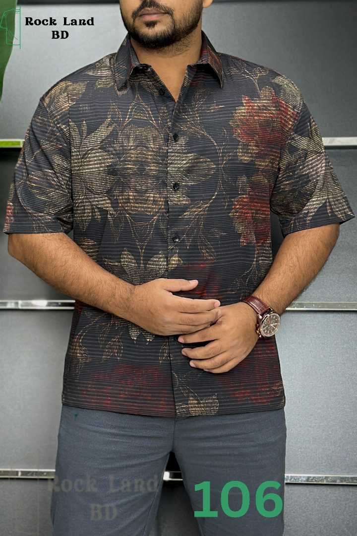 Luxury,Half,sleeve,Drop,Shoulder,Shirt